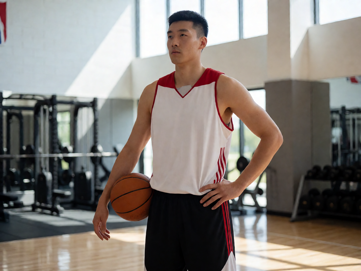 NBA球星训练场照片
